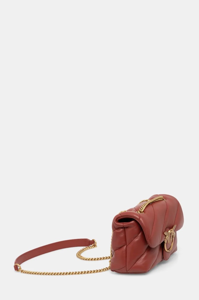 Pinko Crossbody kabelka dámska kožená 100039.A0F2 červená AA00