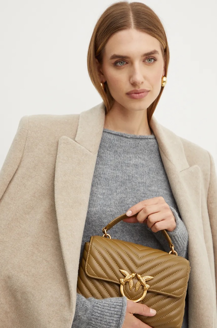 Pinko crossbody kabelka dámská kožená 100044.A0GK