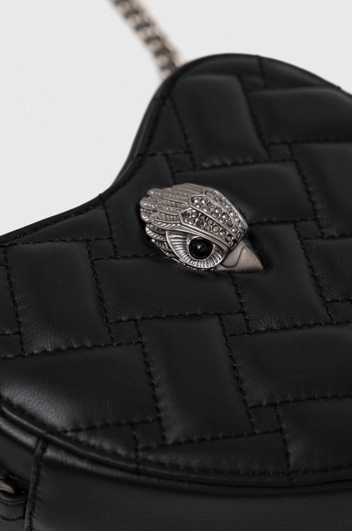 Kurt Geiger London torebka skórzana czarny 7146300109