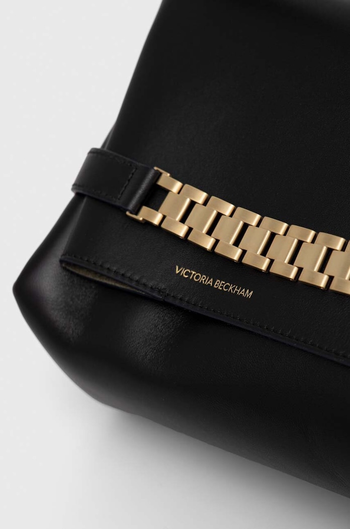 Аксесоари Кожен клъч Victoria Beckham Chain Pouch B223AAC004769A черен