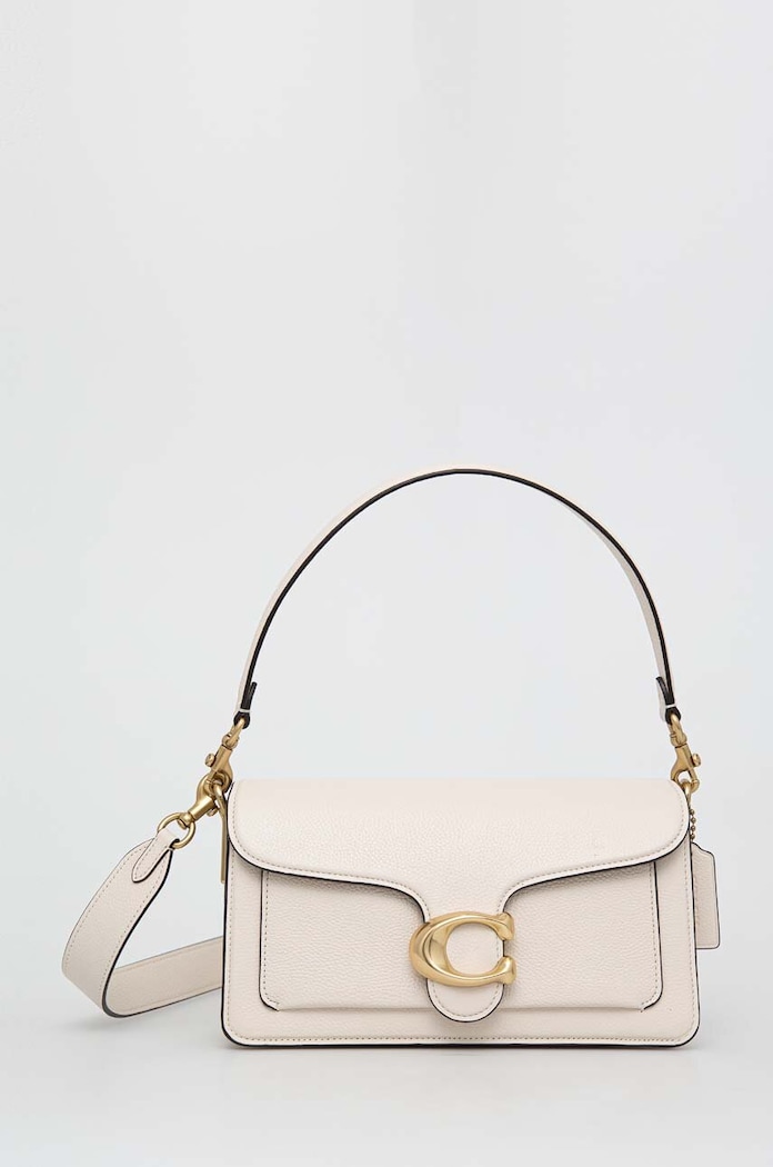 Coach crossbody kabelka dámská kožená Tabby 26 přírodní kůže béžová CH857