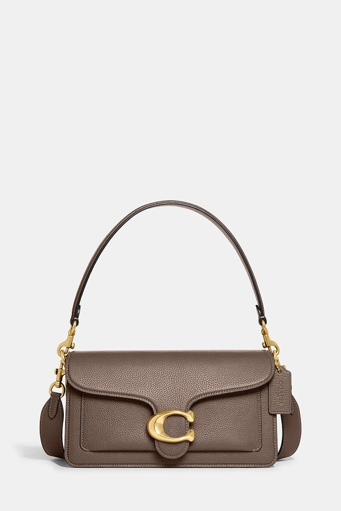 Coach Tabby 26 torebka crossbody damska skórzana gładkie brązowy CH857