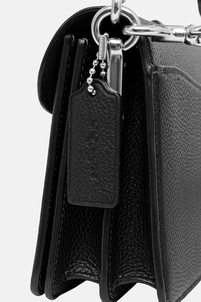 Coach Tabby 26 geantă crossbody de femei din piele negru CH857