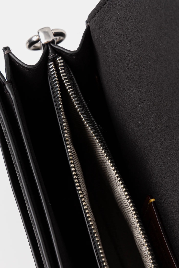 Coach Tabby 26 geantă crossbody de femei din piele CH857 negru