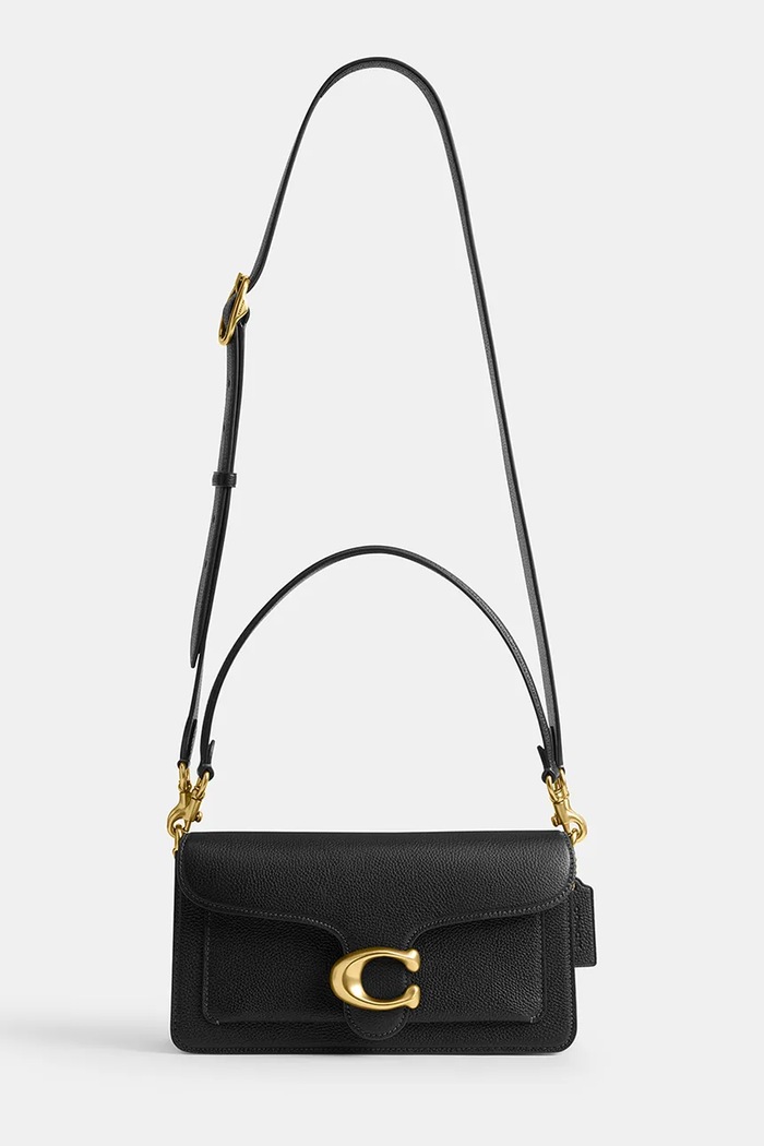 Coach crossbody kabelka dámska kožená Tabby 26 CH857 čierna AA00