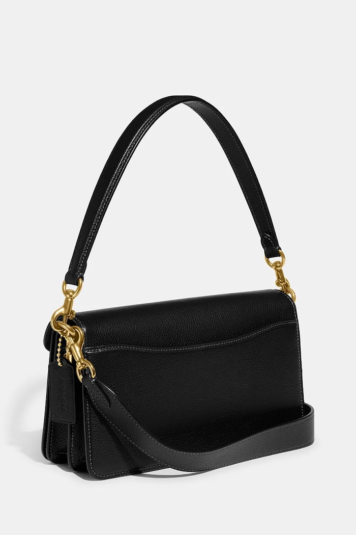 Doplnky Coach crossbody kabelka dámska kožená Tabby 26 CH857 čierna