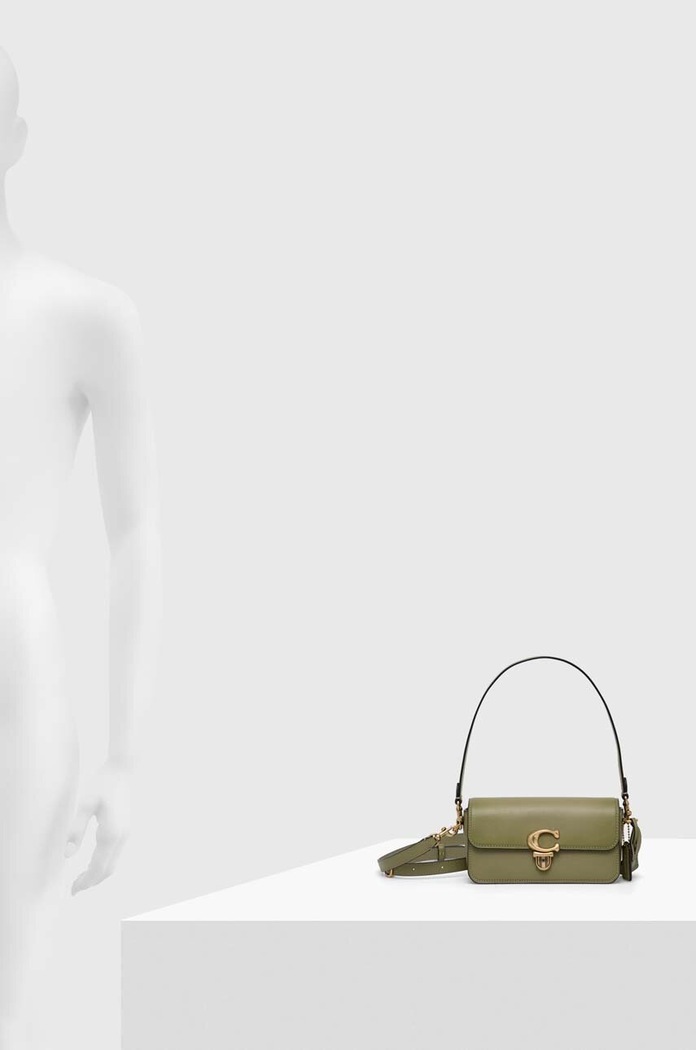 Coach torebka skórzana Studio Baguette CE331