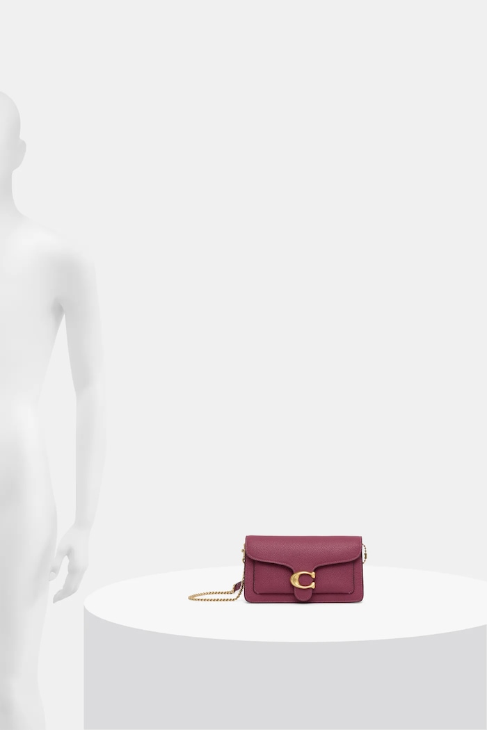 Coach geantă de piele Tabby Chain Clutch CE772