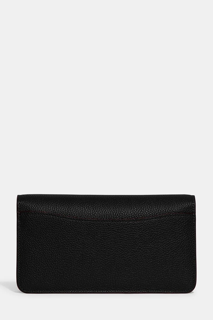 Coach torebka skórzana Tabby Chain Clutch CE772 czarny AA00