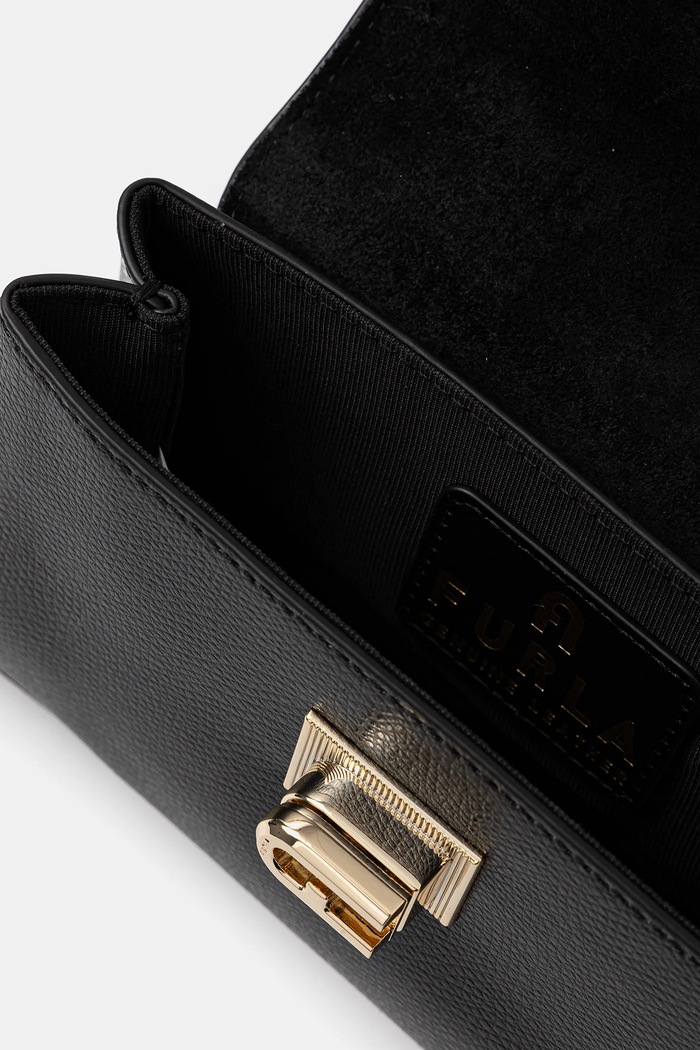 Kožená kabelka Furla WE00423.ARE000.O6000 černá