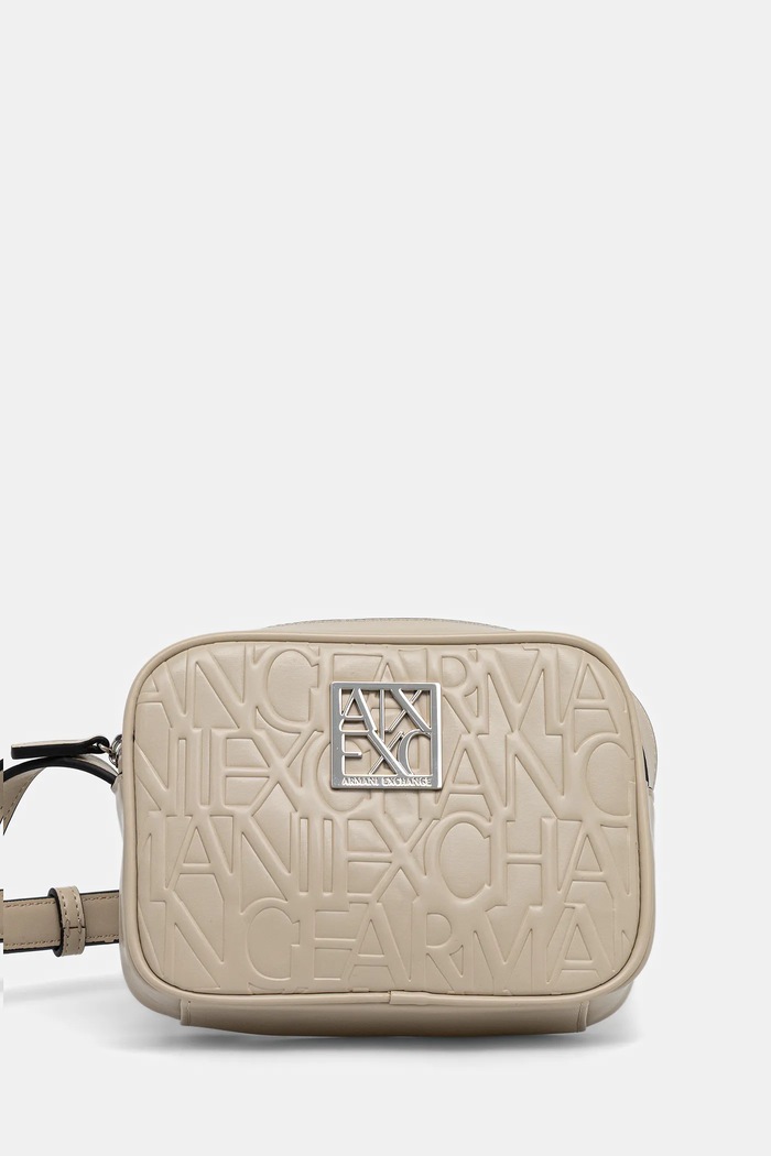 Armani Exchange geantă nu incape in A4 bej 942733.CC793