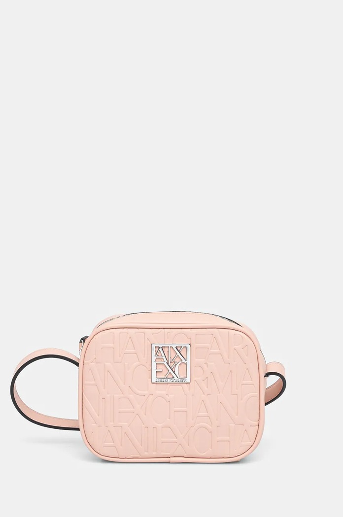 Armani Exchange geantă nu incape in A4 roz 942733.CC793