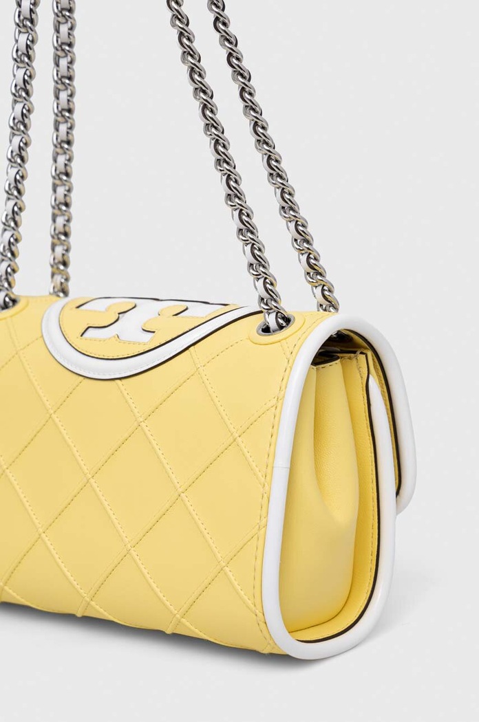 Doplnky Kožená kabelka Tory Burch 145585.700 žltá