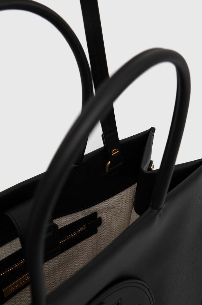 Torba Tory Burch Ella Bio Small Tote- Black 145612.001 crna