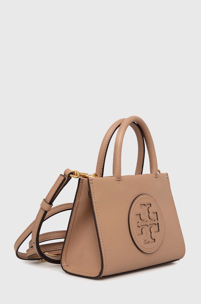 Tory Burch torebka Ella Bio Mini Tote- Wickerwork 145613.200 beżowy SS23