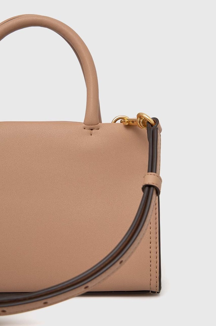 Akcesoria Tory Burch torebka Ella Bio Mini Tote- Wickerwork 145613.200 beżowy