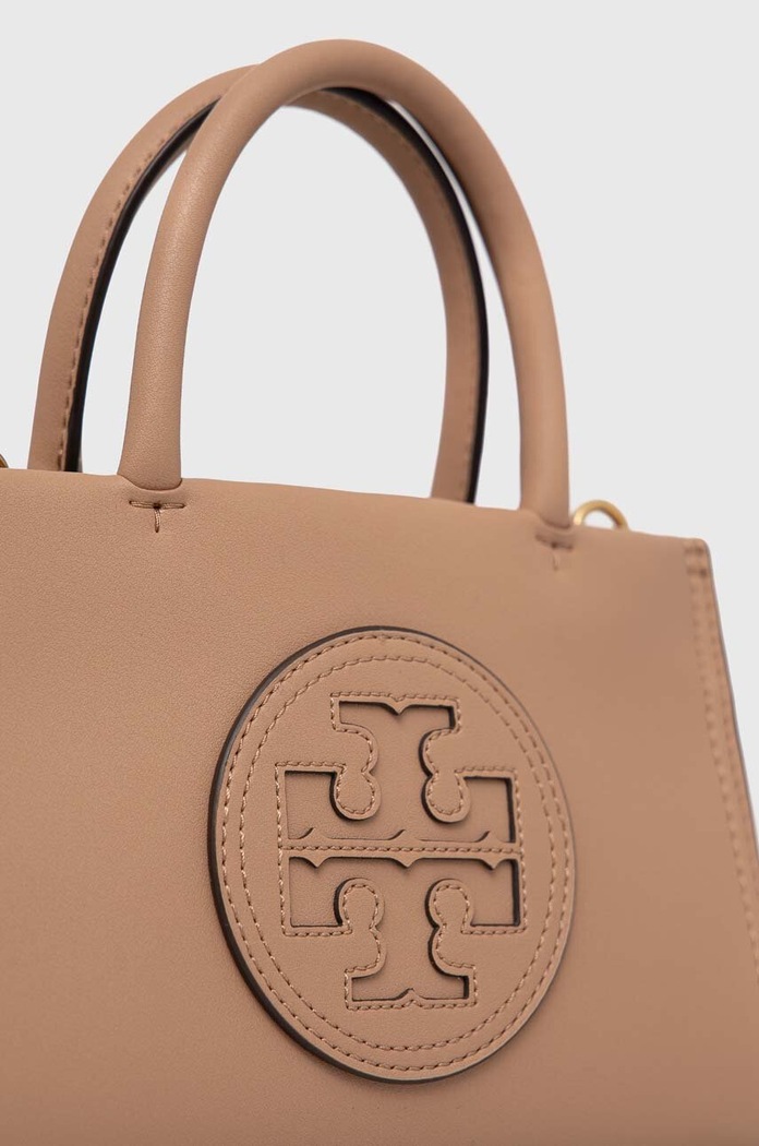 Tory Burch torebka Ella Bio Mini Tote- Wickerwork beżowy 145613.200