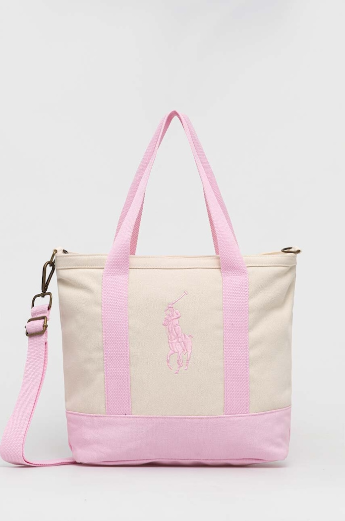 Дитяча сумочка Polo Ralph Lauren візерунок рожевий 9AR023