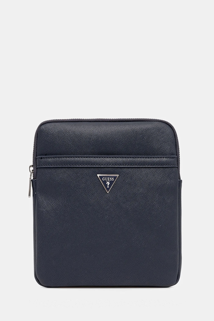 Σακίδιο Guess CERTOSA απομίμηση λείου δέρματος σκούρο μπλε HMECSA.P3123