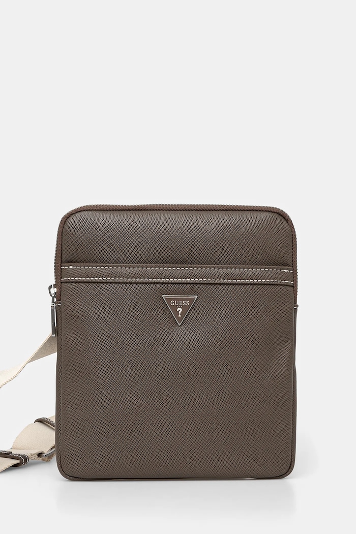 Torba Guess CERTOSA imitacija zrnate kože smeđa HMECSA.P3123