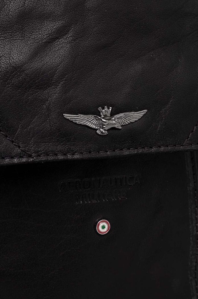 Accesorii Aeronautica Militare borseta de piele AM307 negru