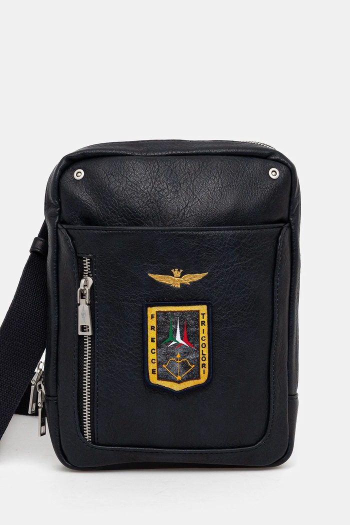 Σακίδιο Aeronautica Militare συνθετικό σκούρο μπλε AM471