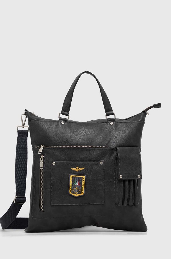 Doplnky Taška Aeronautica Militare 42 x 42 x 4 cm AM473 sivá