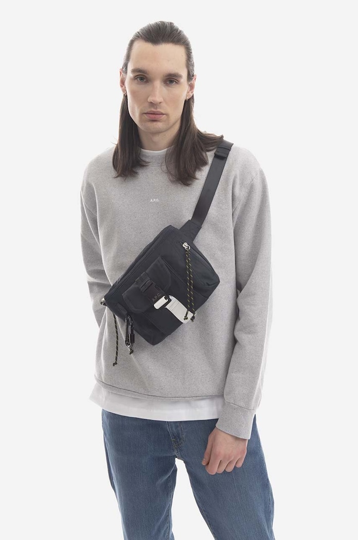 A.P.C. borsetă Banane Trek PAAFH.H62219 bleumarin
