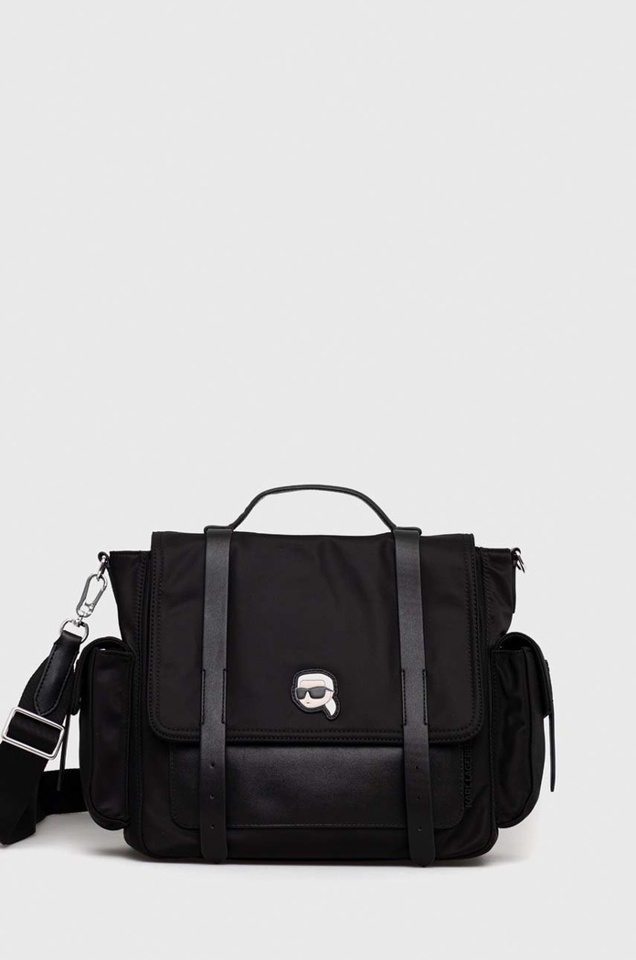 Karl Lagerfeld torba nie mieści A4 czarny 230W3046