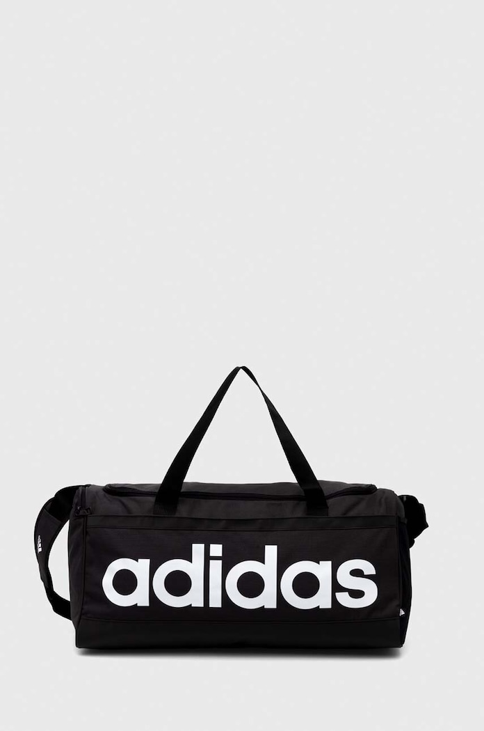 Sportska torba adidas Performance Essentials Linear Medium odgovara formatu A4 crna HT4743