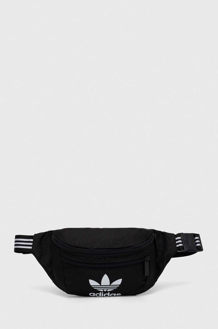 Τσάντα φάκελος adidas Originals στάμπα μαύρο IJ0764