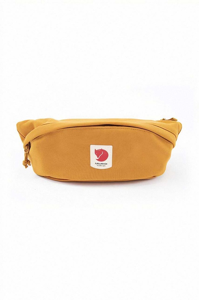 Torba oko struka Fjallraven F23165.171 Ulvo Hip Pack premalo za format A4 smeđa F23165.171