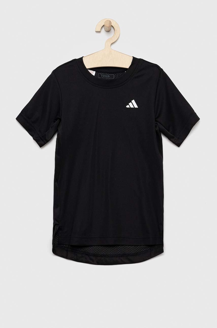 Dětské tričko adidas Performance s elastanem černá HZ9013