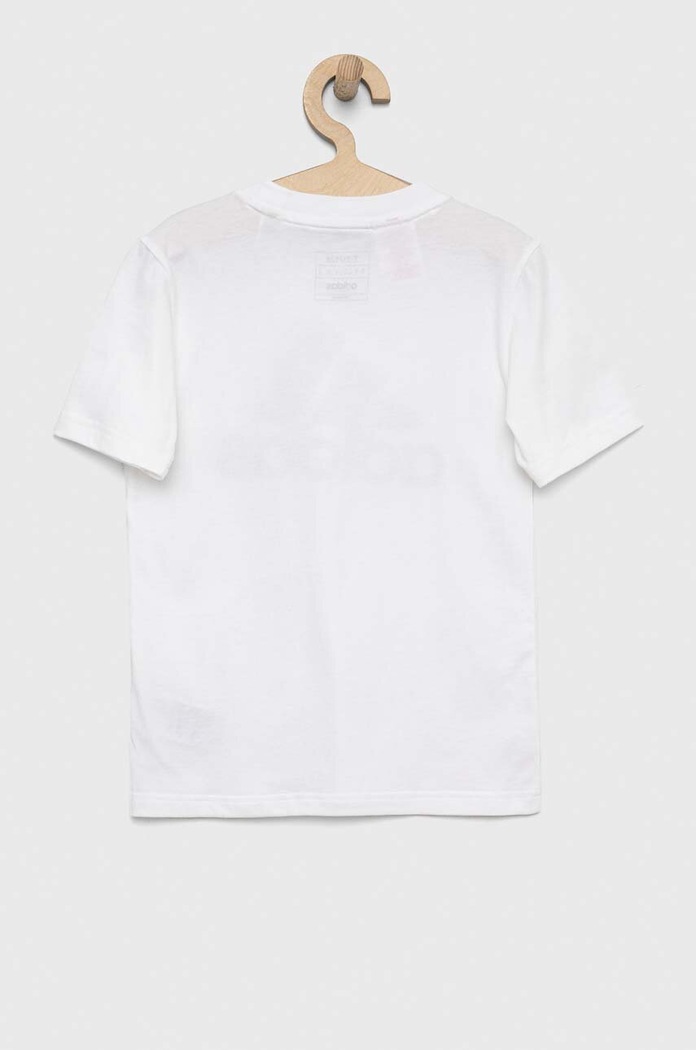 Fiú adidas gyerek pamut póló U BL IB1670 fehér