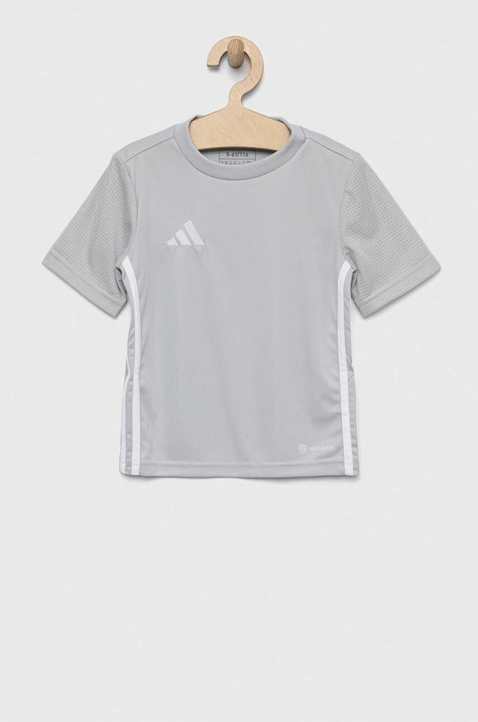 adidas Performance T-shirt dziecięcy TABELA 23 JSY IA9153 szary AW24
