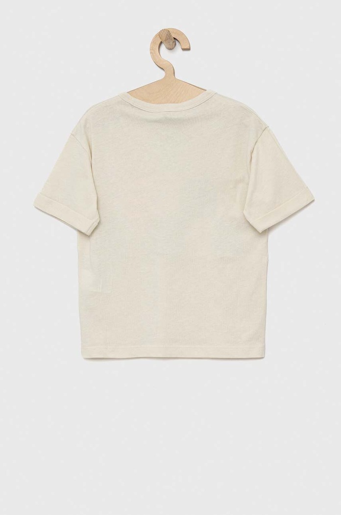 Chłopiec Sisley t-shirt dziecięcy 3096X102I.G.SEASONAL beżowy