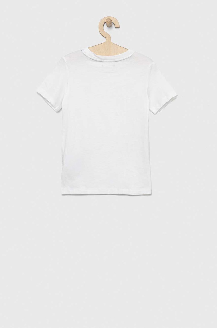 Chłopiec Tommy Hilfiger T-shirt bawełniany dziecięcy 2-pack UB0UB00310.PPYX biały