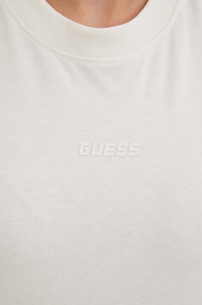 Guess tricou din bumbac V3RI08.I3Z14 bej