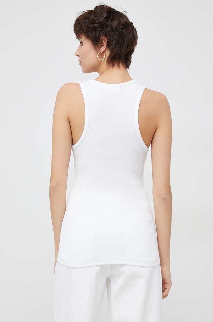 Odzież Calvin Klein top K20K205546.PPYX biały