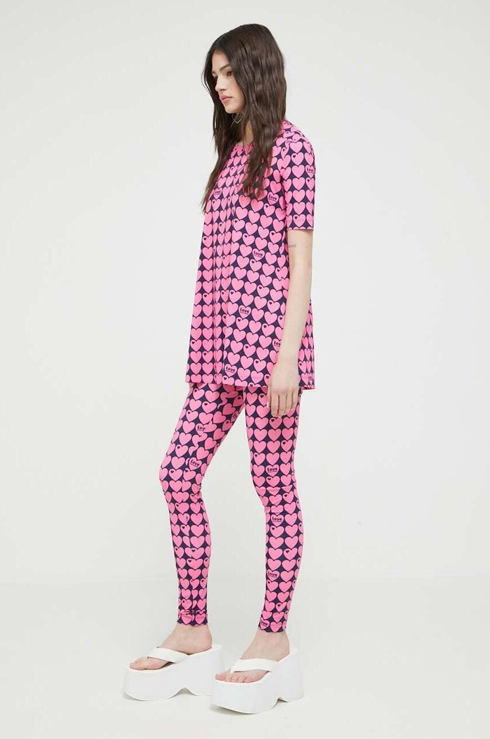 Tričko Love Moschino regular ružová W.4.H79.00.E.2410