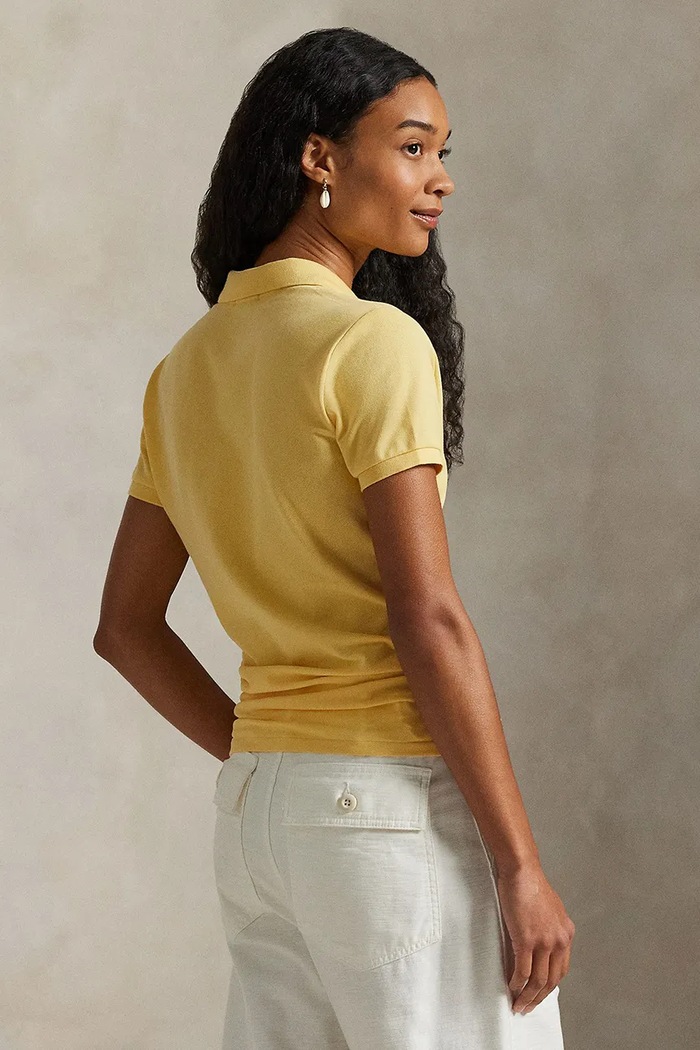 Polo Ralph Lauren polo 211870245 żółty SS26