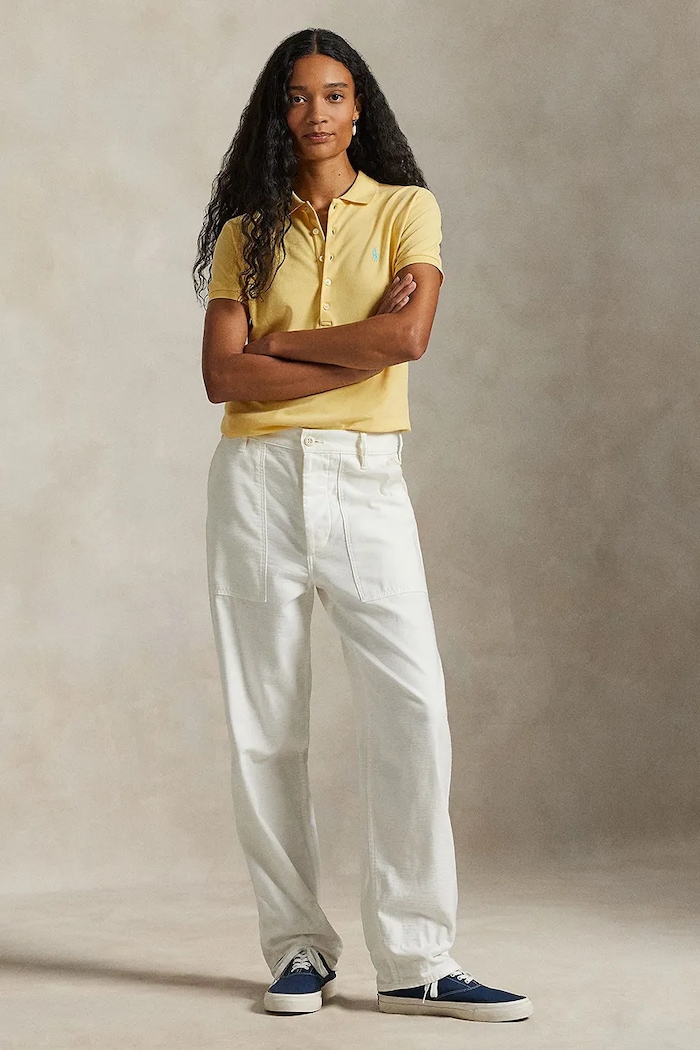 Odzież Polo Ralph Lauren polo 211870245 żółty