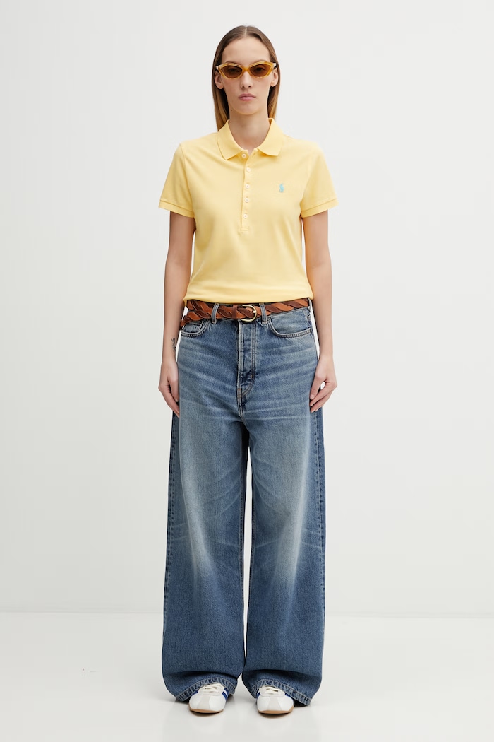 Polo tričko Polo Ralph Lauren 211870245 žltá