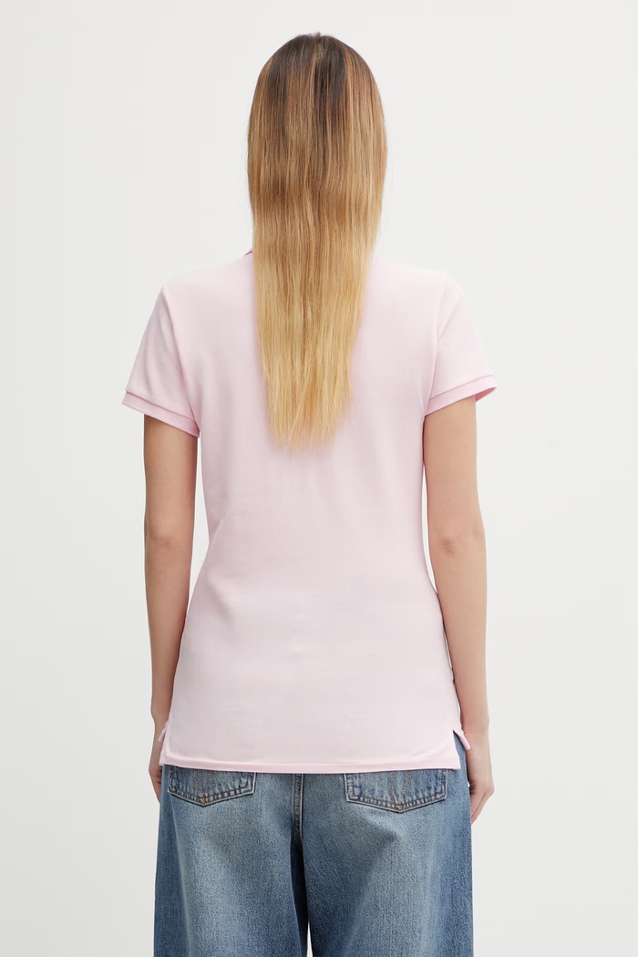 Дрехи Тениска с яка Polo Ralph Lauren 211870245 розов