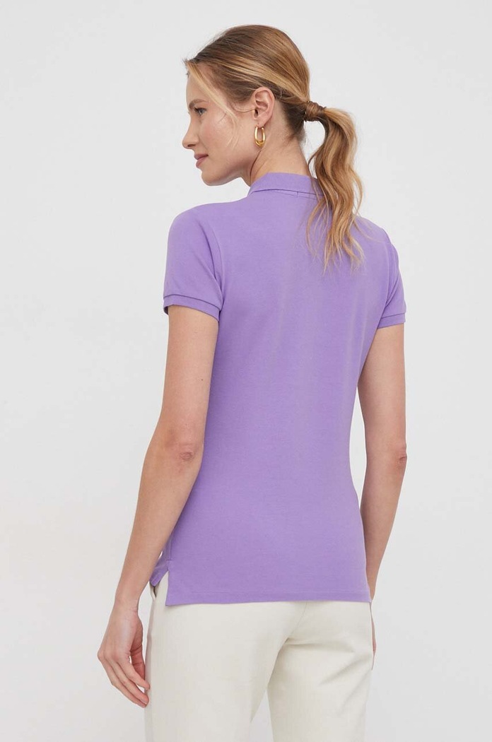 Oblečenie Polo tričko Polo Ralph Lauren 211870245 fialová