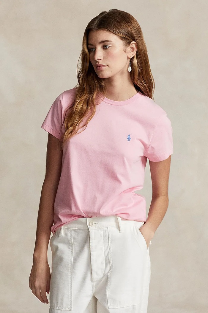 Polo Ralph Lauren cotton t-shirt regular pink 211898698