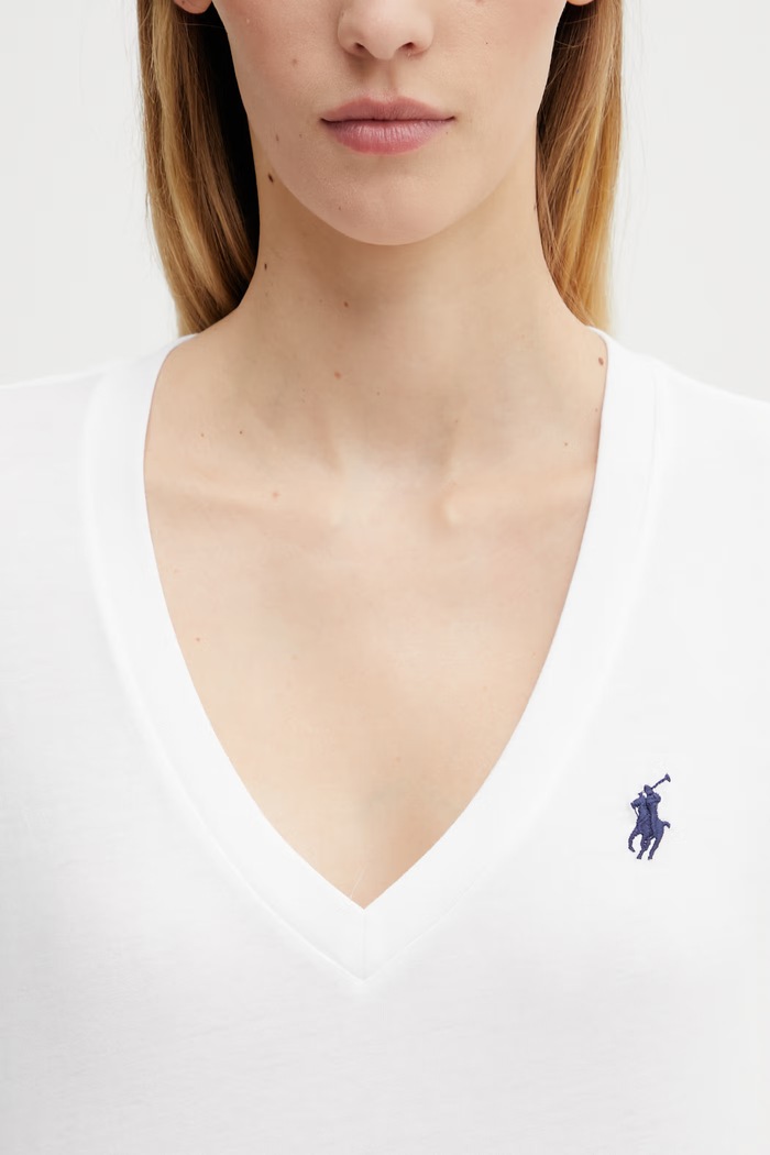Polo Ralph Lauren tricou din bumbac alb 211902403