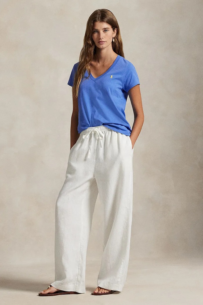 Oblečení Bavlněné tričko Polo Ralph Lauren 211902403 modrá