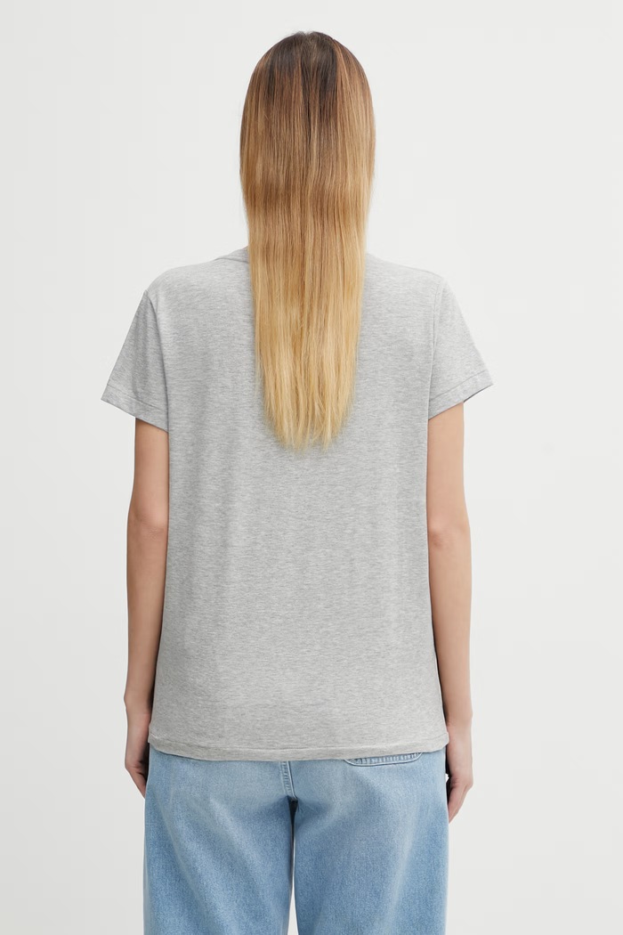 Oblečenie Bavlnené tričko Polo Ralph Lauren 211902403 sivá