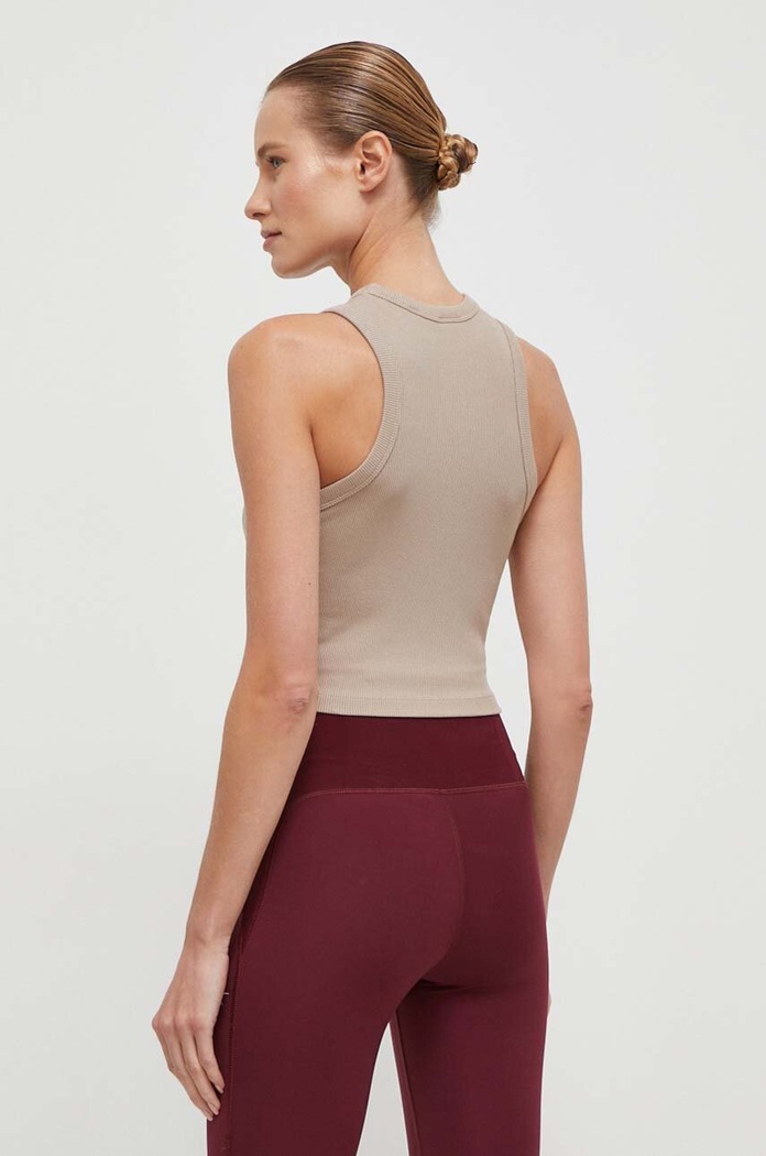 Odzież Guess top EDIE V3GP19.K8RT2 beżowy